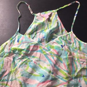 Multi color Lilly Pulitzer dusk tank top